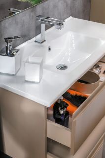 Тумба под раковину Armadi Art Capolda 85см латте 849-085-LA